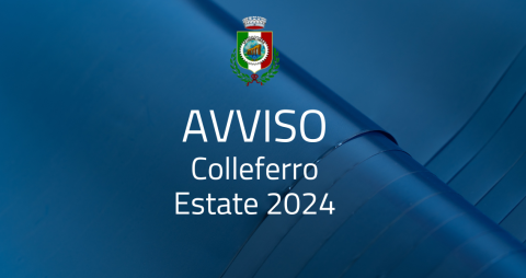 Avviso estate 2024 Avviso estate 2024