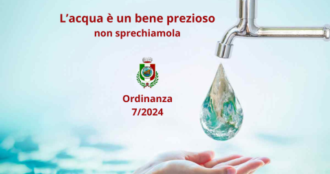 Divieto uso improprio acqua