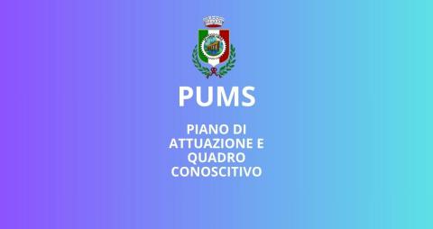 PUMS Piano di attuazione e quadro conoscitivo