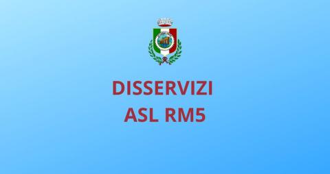 Disservizi ASL RM5  prelievi