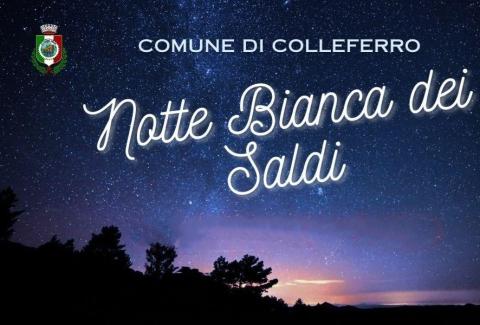 Notte Bianca dei saldi 2025