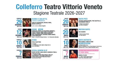 Stagione teatrale 2026 