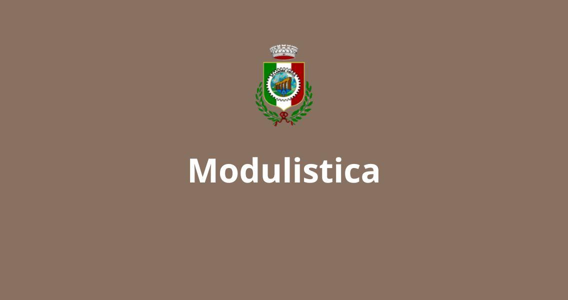 Modulistica