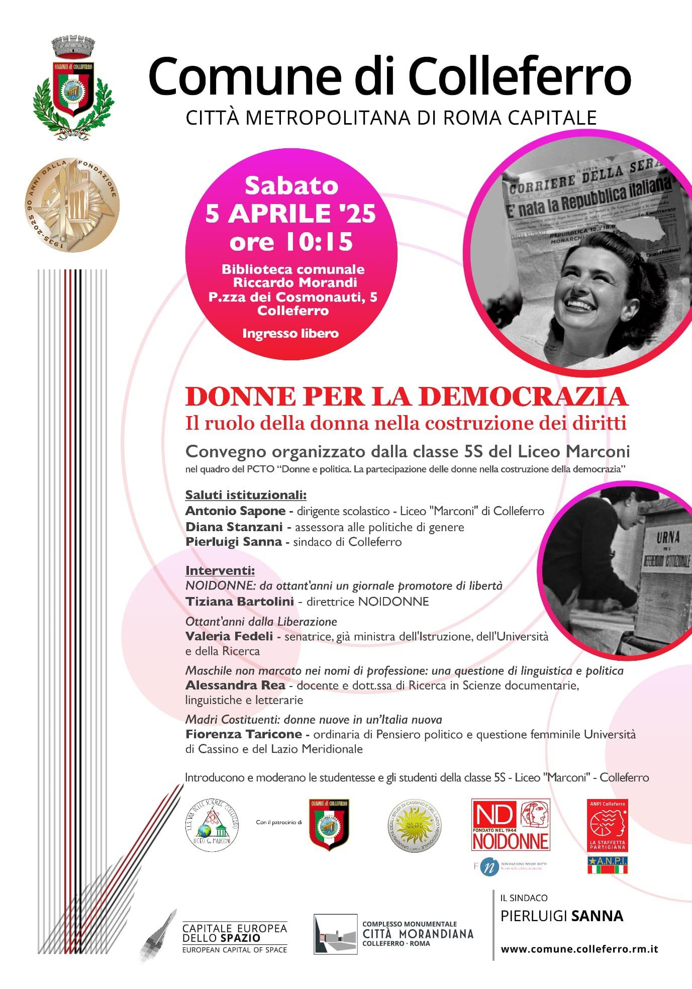donne per la democrazia