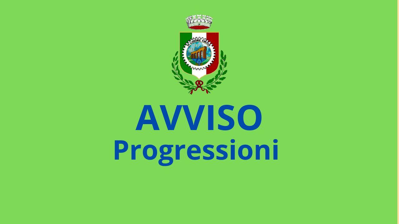 Progressioni tra le aree